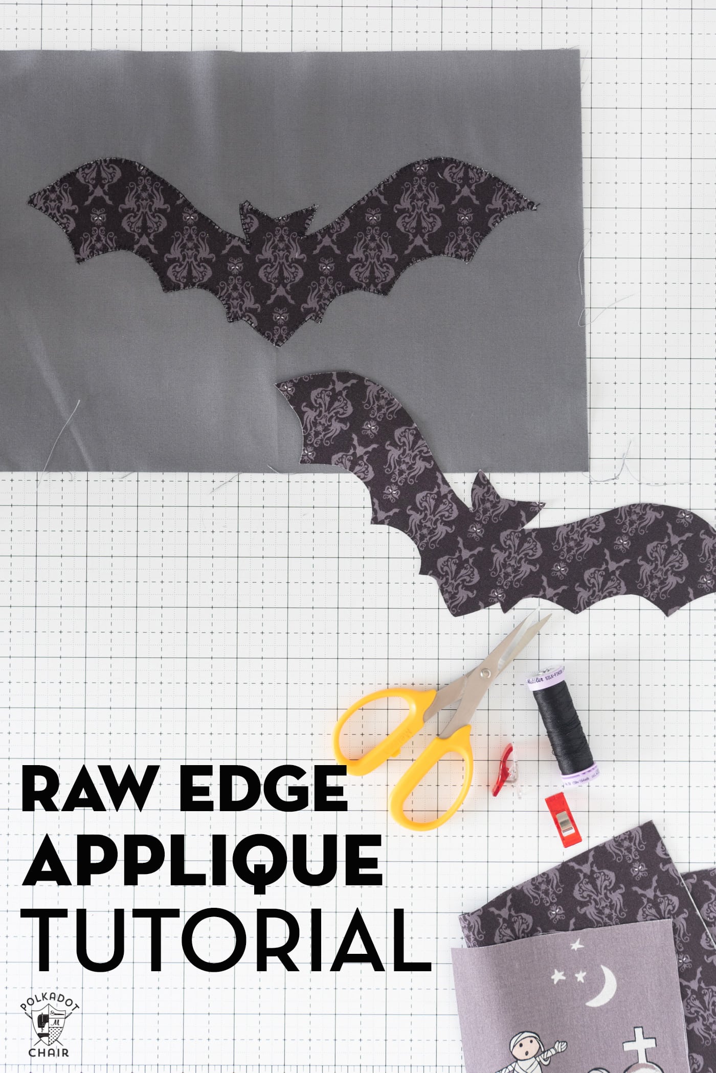 How to Create Applique Shapes & Raw Edge Applique Tutorial