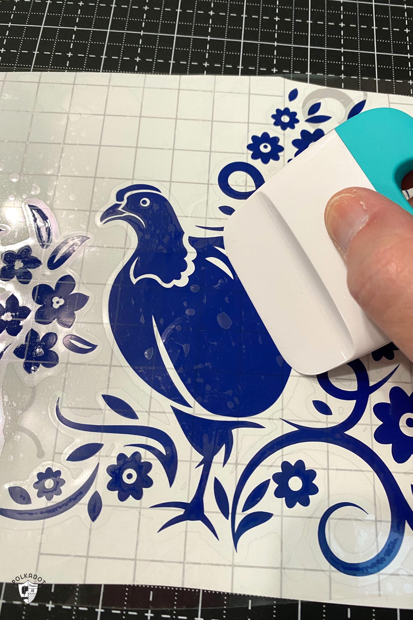 Answers to your FAQ's about the Cricut Rotary Blade - the Polka Dot Chair