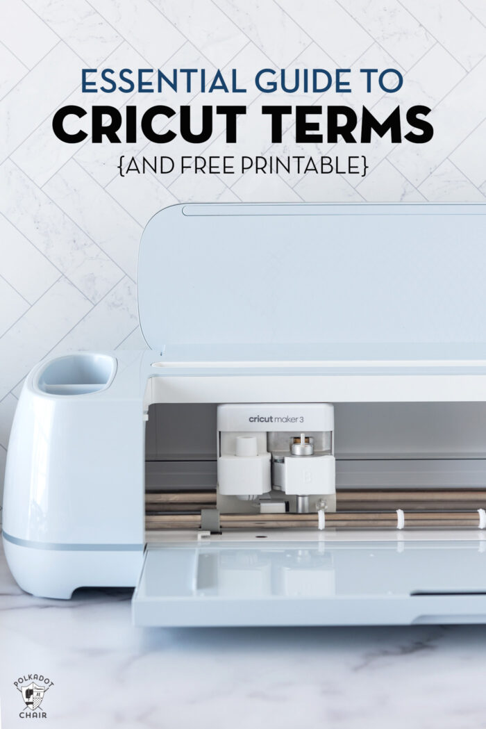 light blue cricut maker 3 machine on white countertop