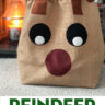 Reindeer Sack Gift Bag Sewing Pattern - The Polka Dot Chair
