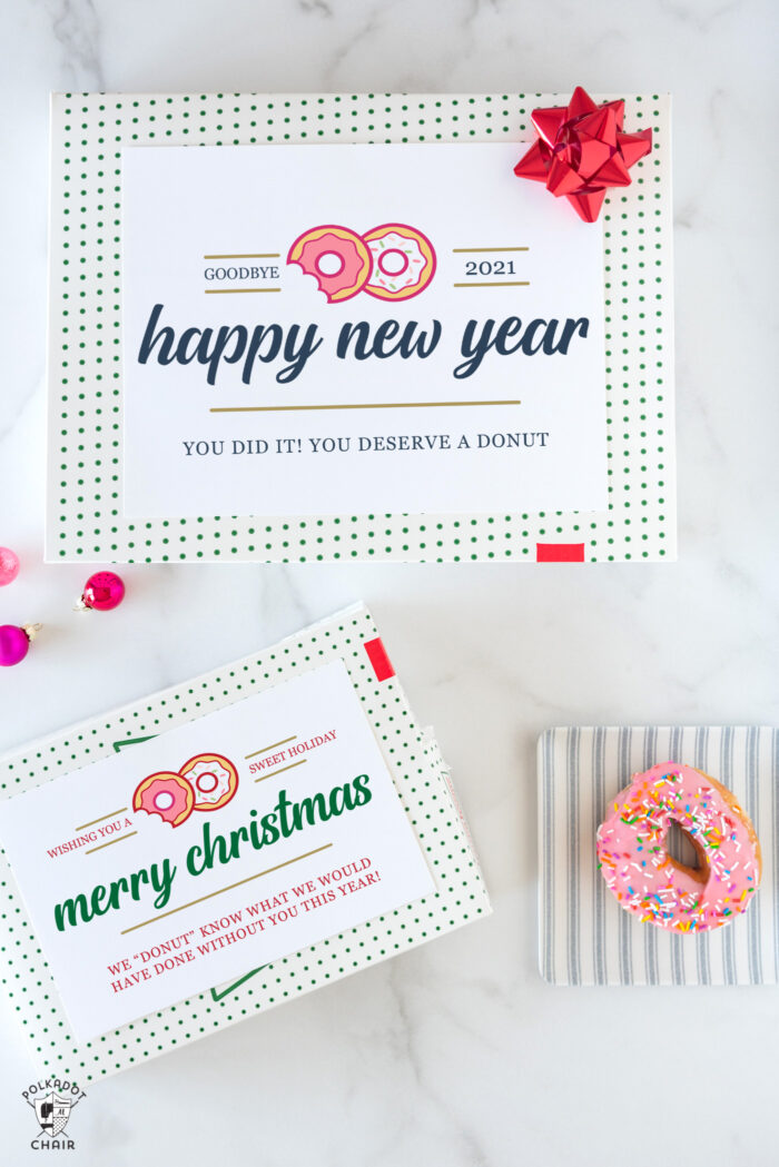 donut boxes on white countertop