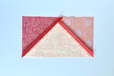 pink and red fabric on white table