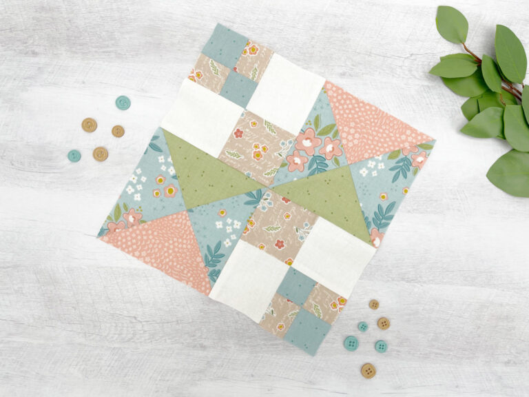 Riley Blake Designs Block Challenge; Block 12 & 13 - The Polka Dot Chair