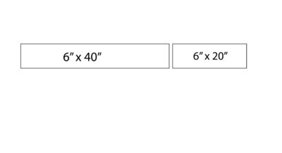 diagram of two rectangles