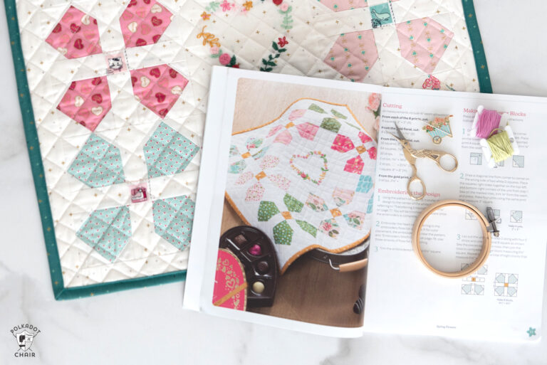 Make it Mini; New Quilt Book Review - The Polka Dot Chair
