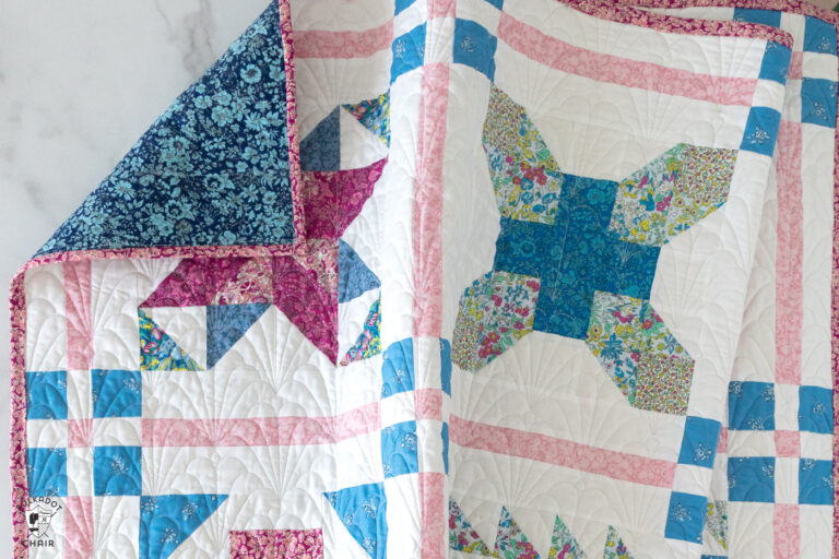 Riley Blake Block Challenge; the Finished Quilt | Polka Dot Chair