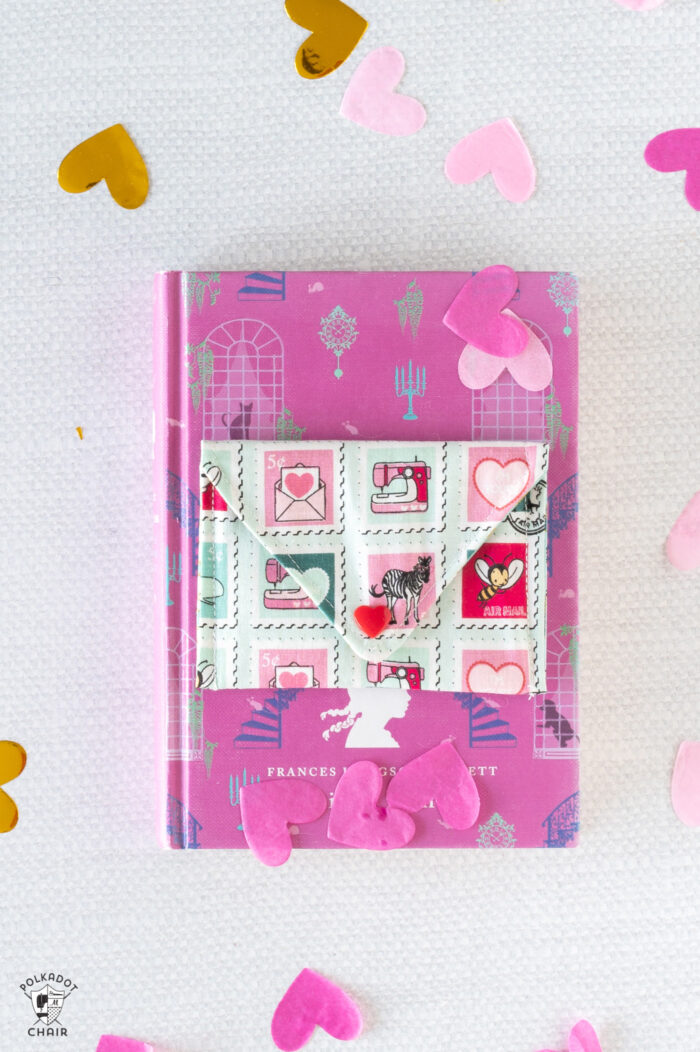 Handmade Fabric Envelope (Assorted Set of 5) 01
