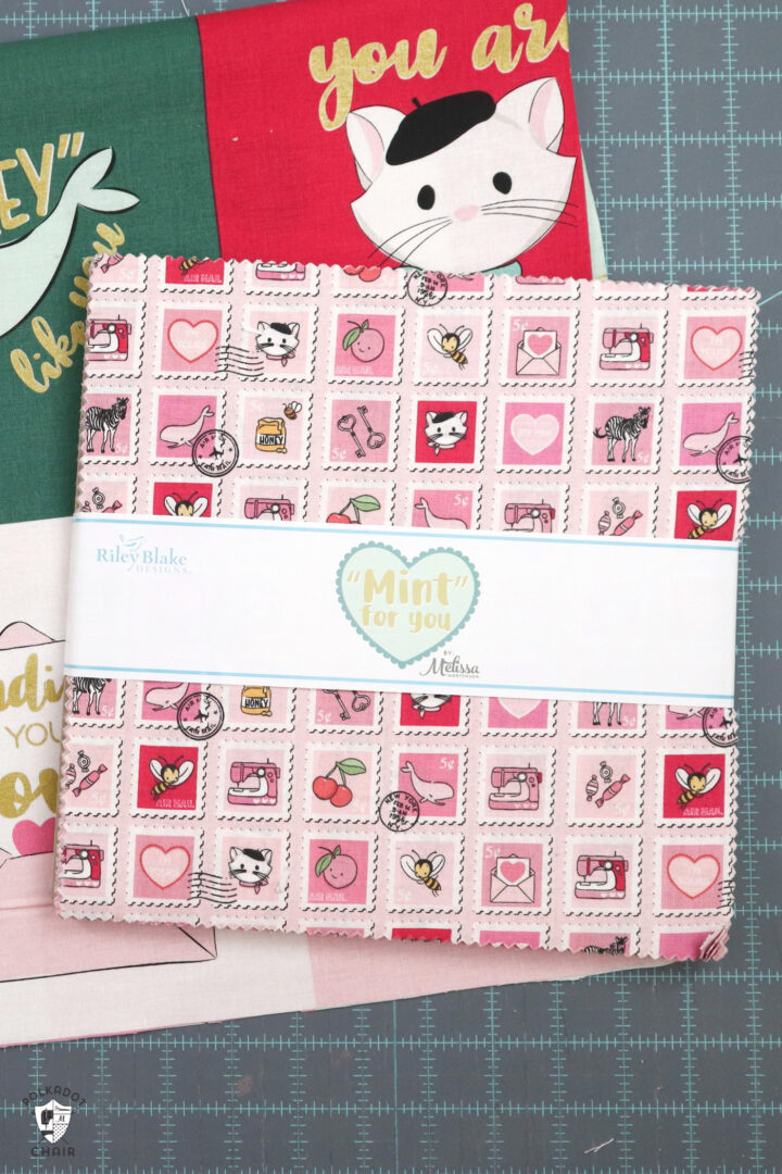 Mini Fabric Envelope Sewing Pattern - The Polka Dot Chair