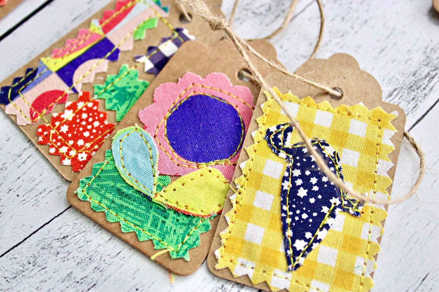 Quick Crafting - Pattern Paper Gift Tags 