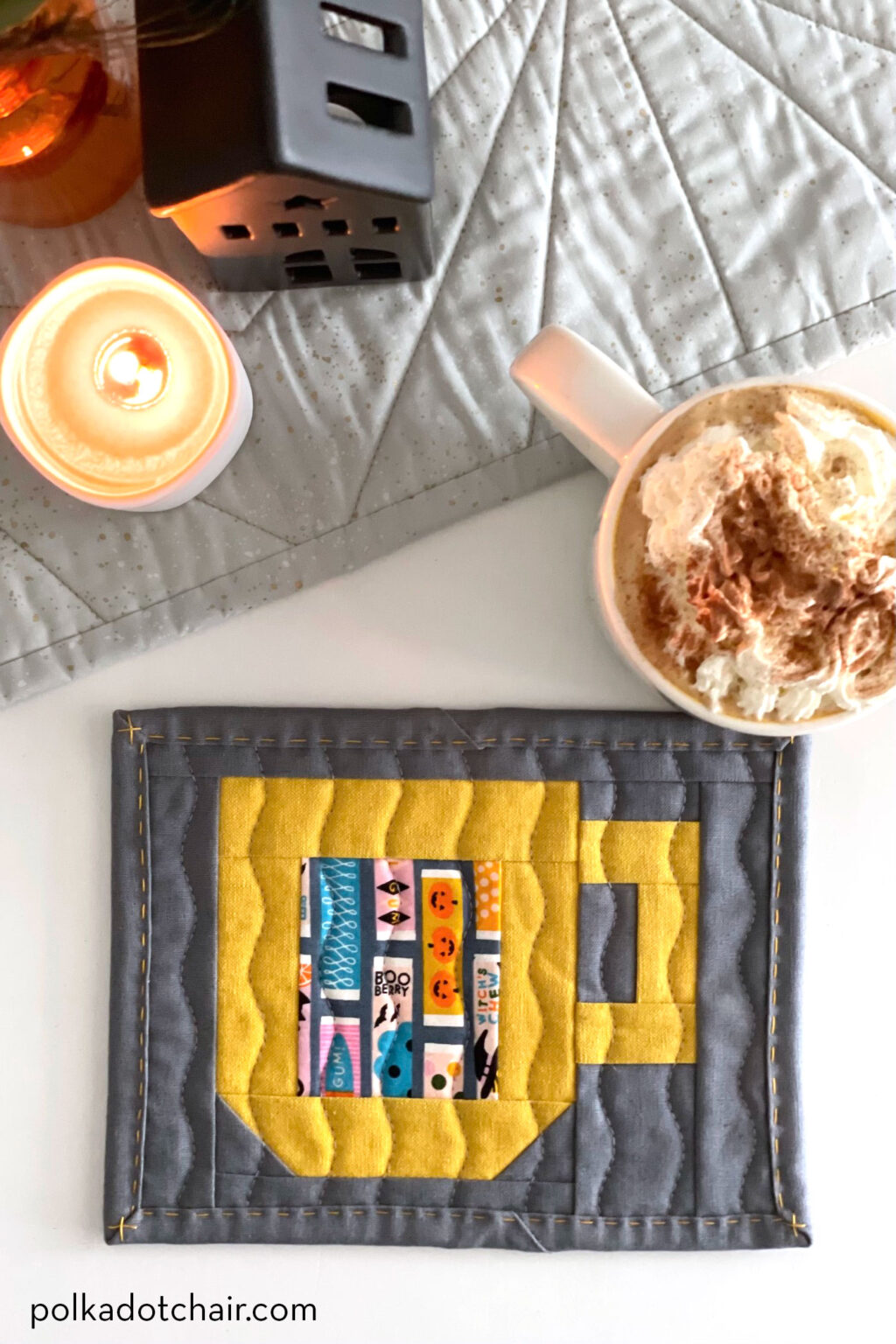 Learn How to Make a Mug Rug with One of These Free Patterns The Polka