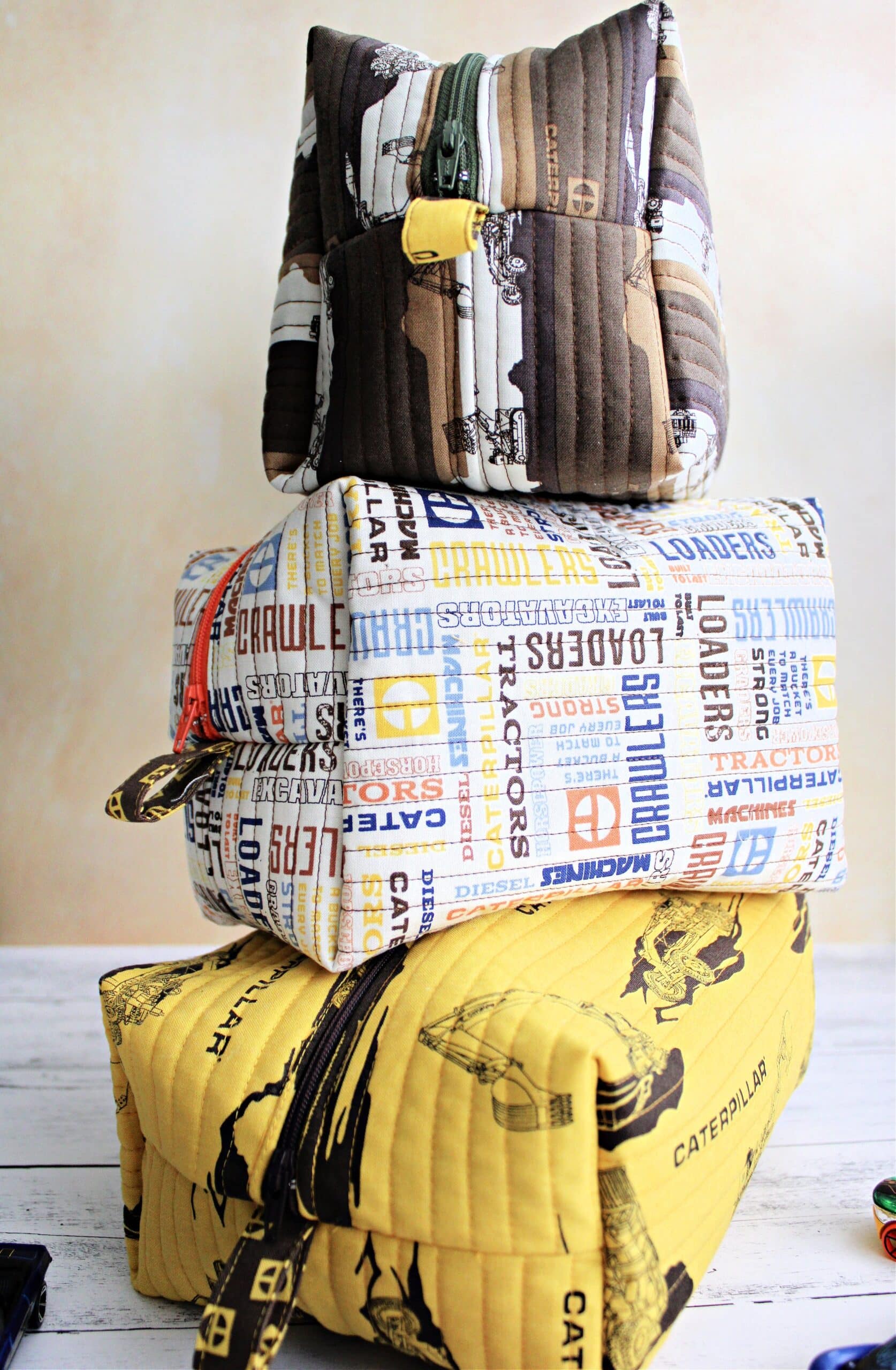 stack of dopp kits