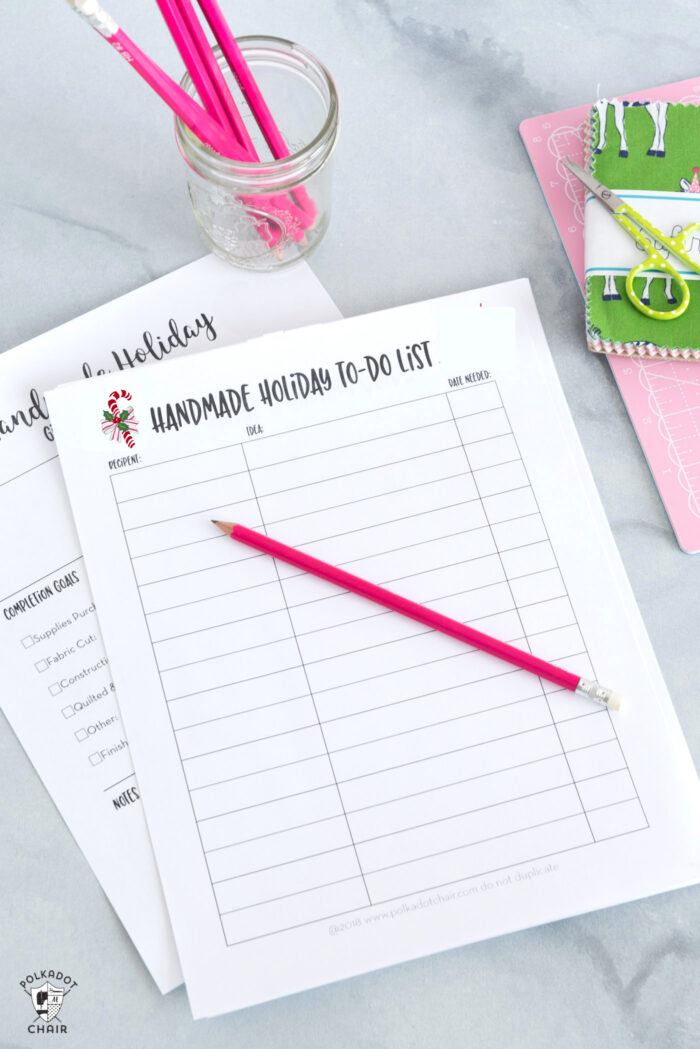 Get Organized with Our 2023 Printable Christmas Planner! | Polka Dot Chair