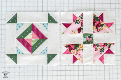 Sparkle and Shine Quilt Block Pattern - The Polka Dot Chair