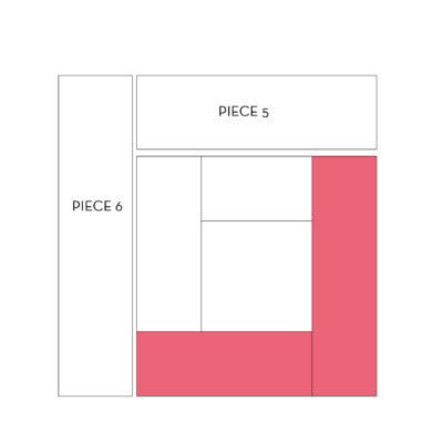 log cabin quilt diagram