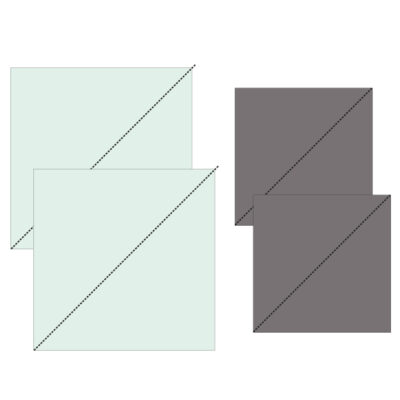 blue and gray illustration images of construction of the economy quilt block