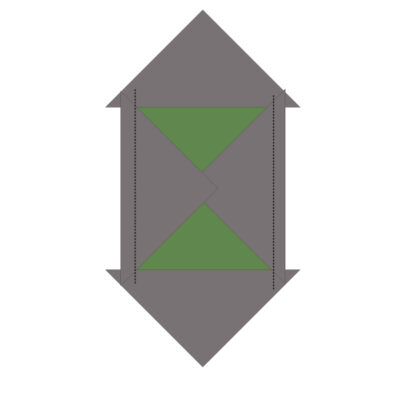 blue and gray illustration images of construction of the economy quilt block