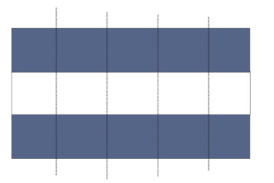 Irish chain quilt block illustrations in blue and white