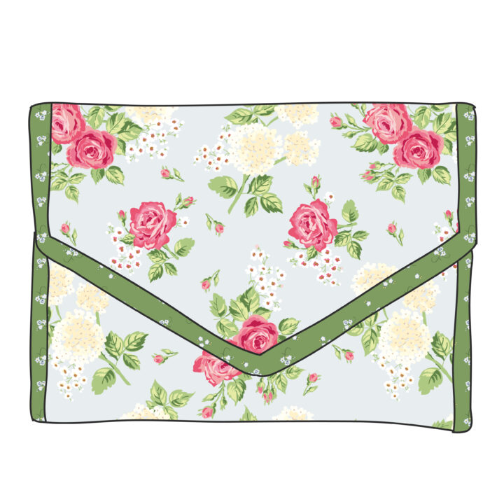 mockup of busy day tablet case