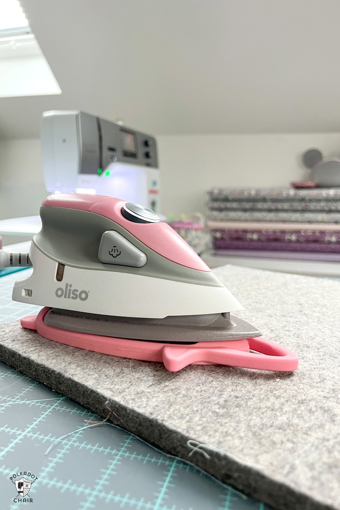 mini iron on wool pressing mat