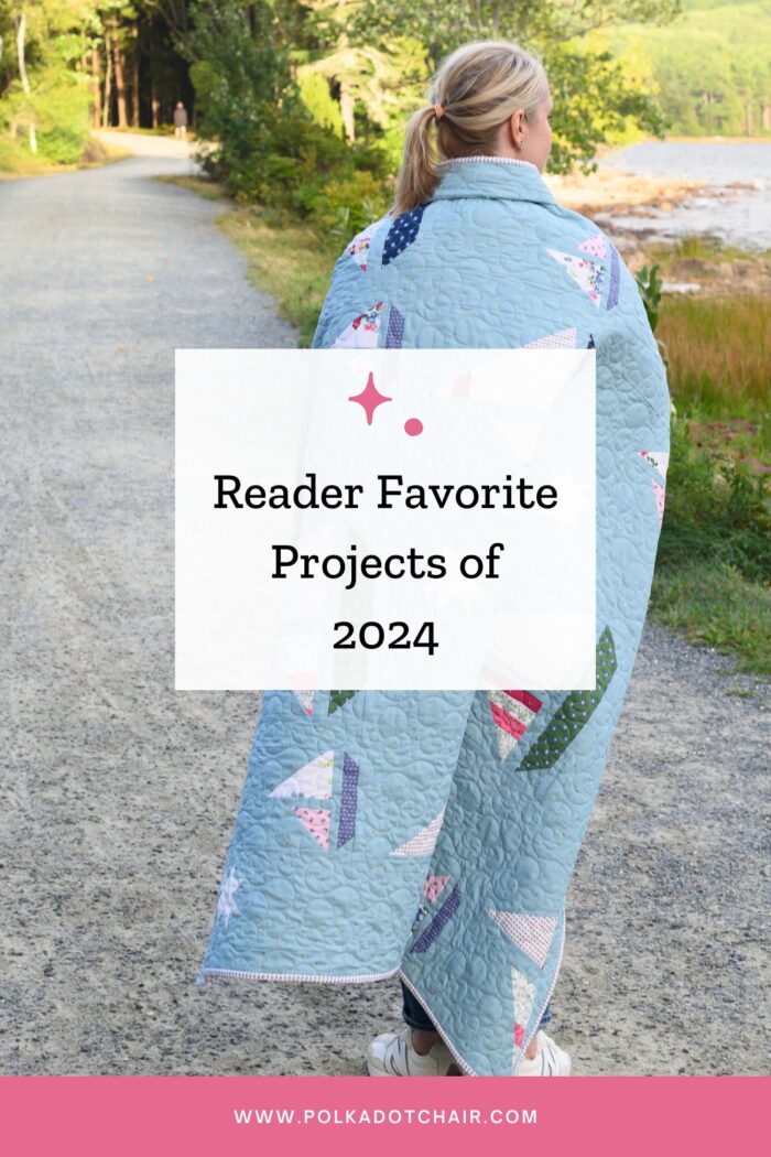 2024 Best of the Blog; Reader Favorite Projects - The Polka Dot Chair