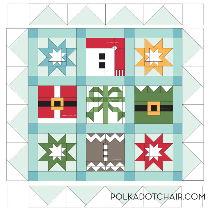 How to Finish Your Christmas Quilt; Festive Friends Quilt Along - The ...