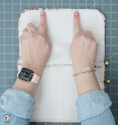 canvas bag construction steps