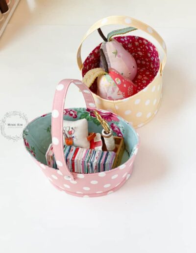 12+ Easter Basket Sewing Patterns - The Polka Dot Chair