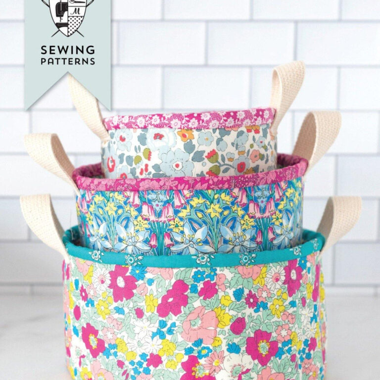 12+ Easter Basket Sewing Patterns - The Polka Dot Chair