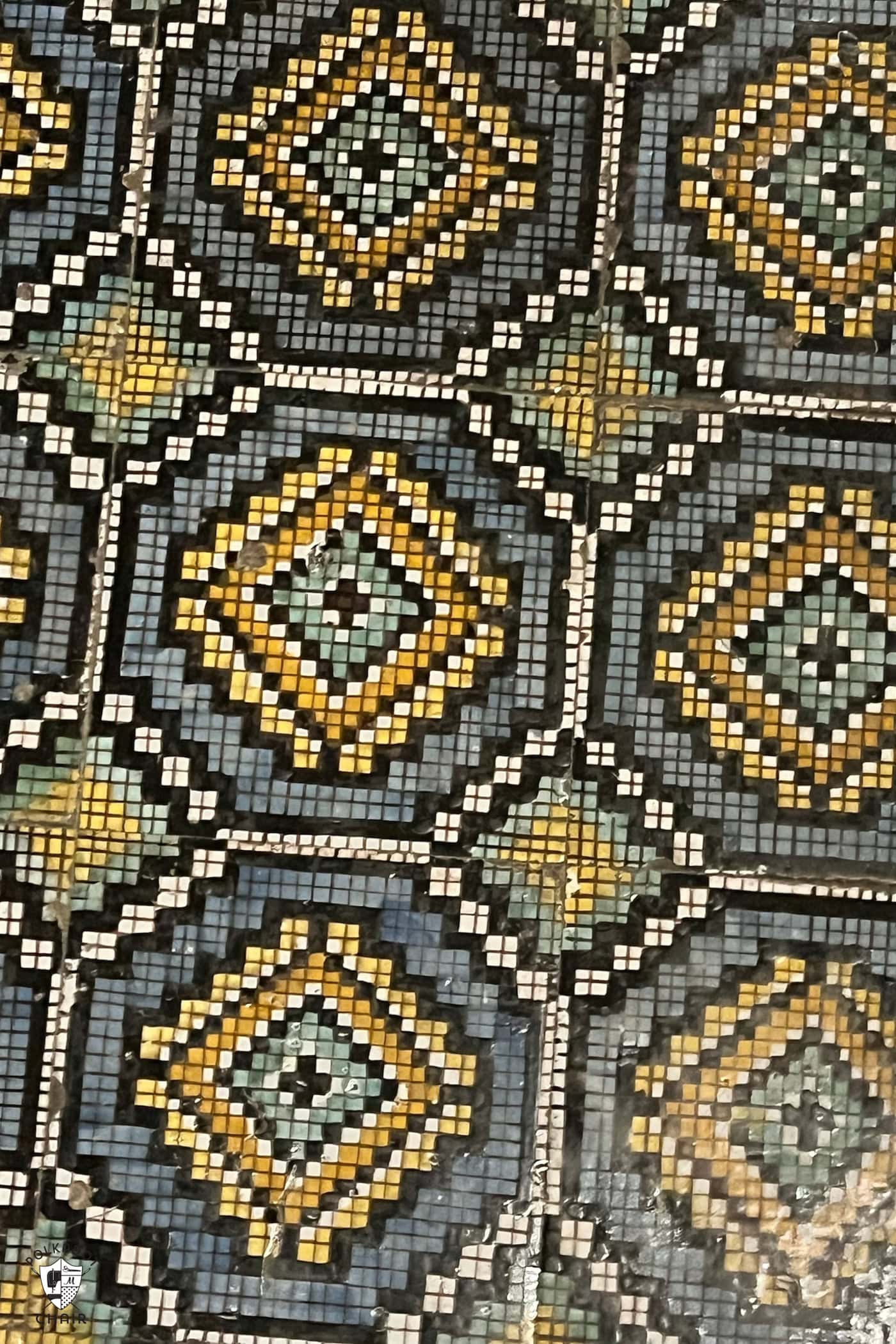 close up of tile floor