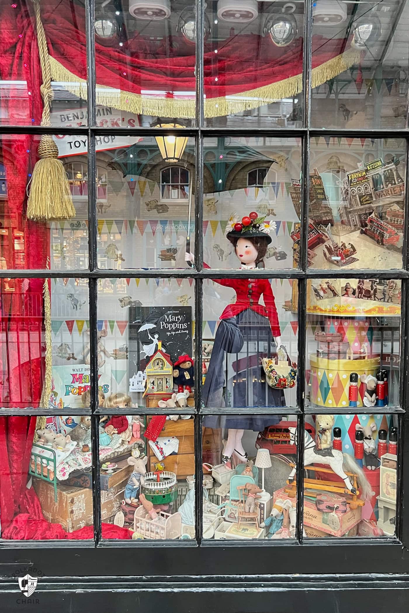 Mary Poppins window London