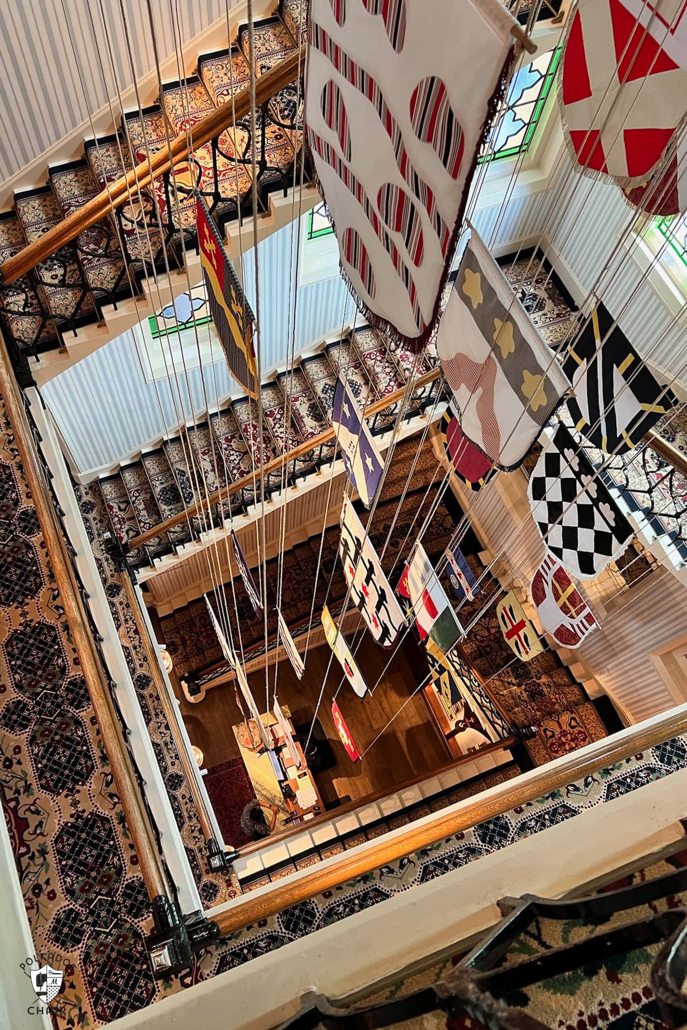 staircase of hotel