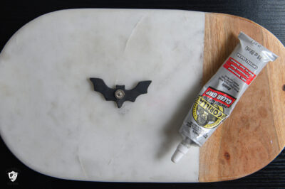 Clay next to super glue