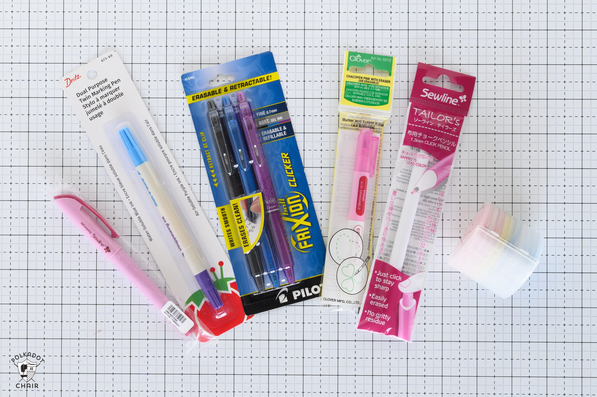 My Favorite Fabric Marking Tools - The Polka Dot Chair