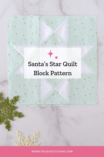 blue and white ohio star block