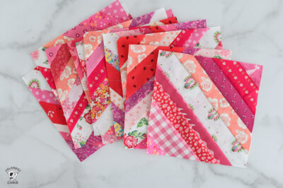 Turn Your Fabric Scraps into a Colorful Quilt by Creating String Quilt ...