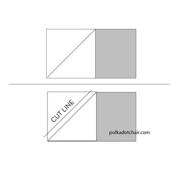 gray and white quilt block assembly illustrations