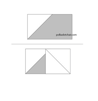 gray and white quilt block assembly illustrations