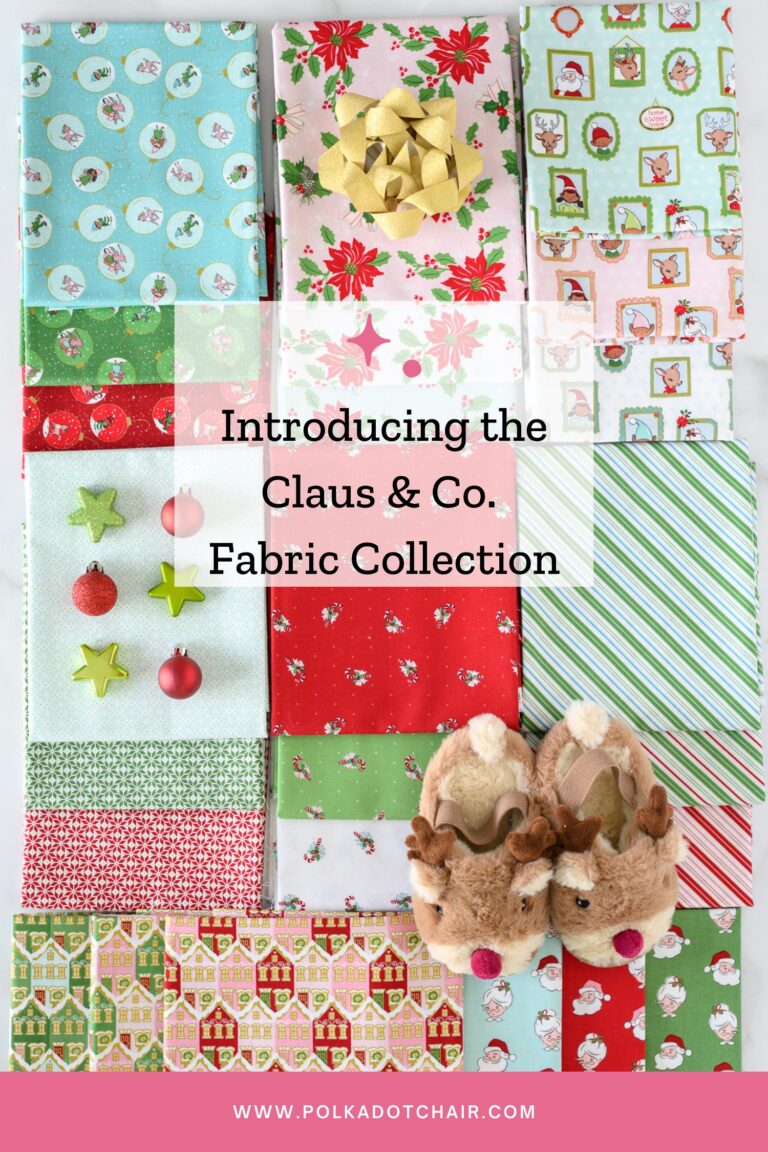 red and pink christmas fabric folded on white table