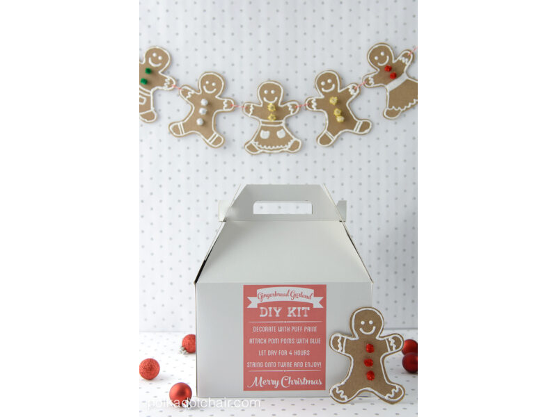 Gingerbread Kit Label